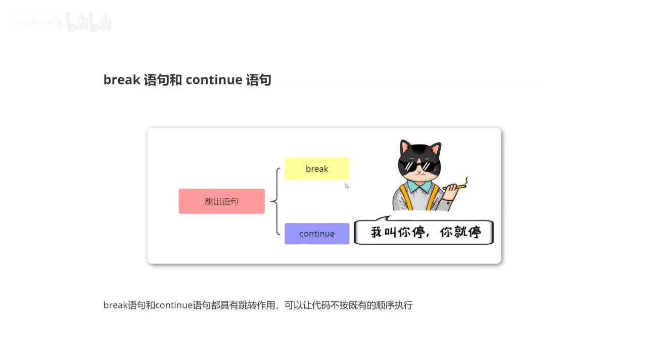 19_break语句和continue语句