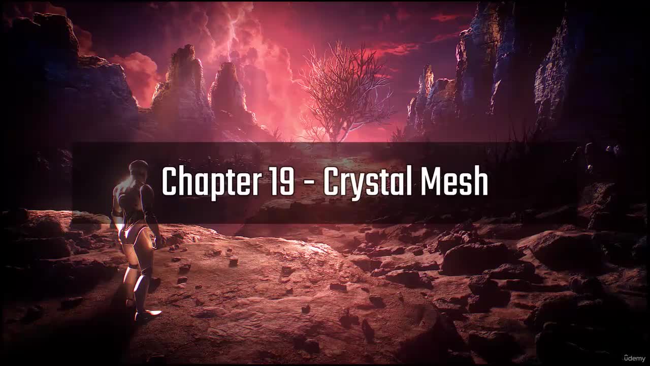 019-生成晶体簇网格Generating crystals cluster mesh