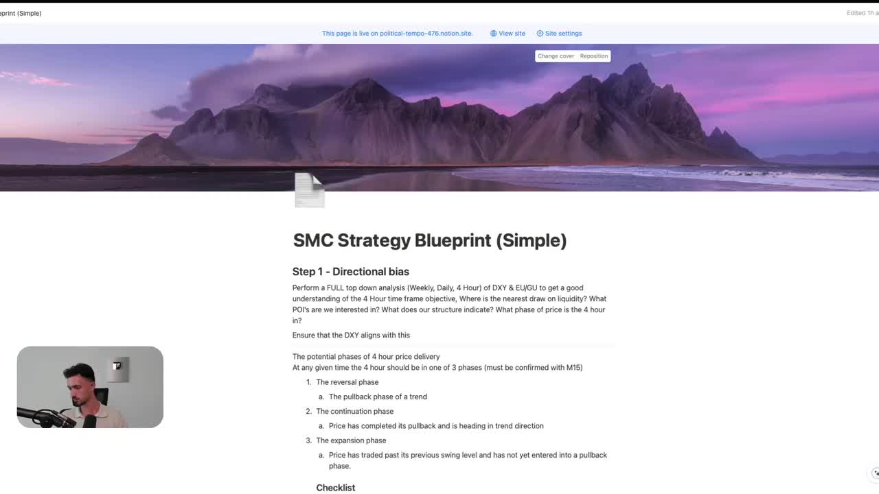 6.1 SMC Trading Strategy Blueprint - SMC Trading Strategy · Prosperity School