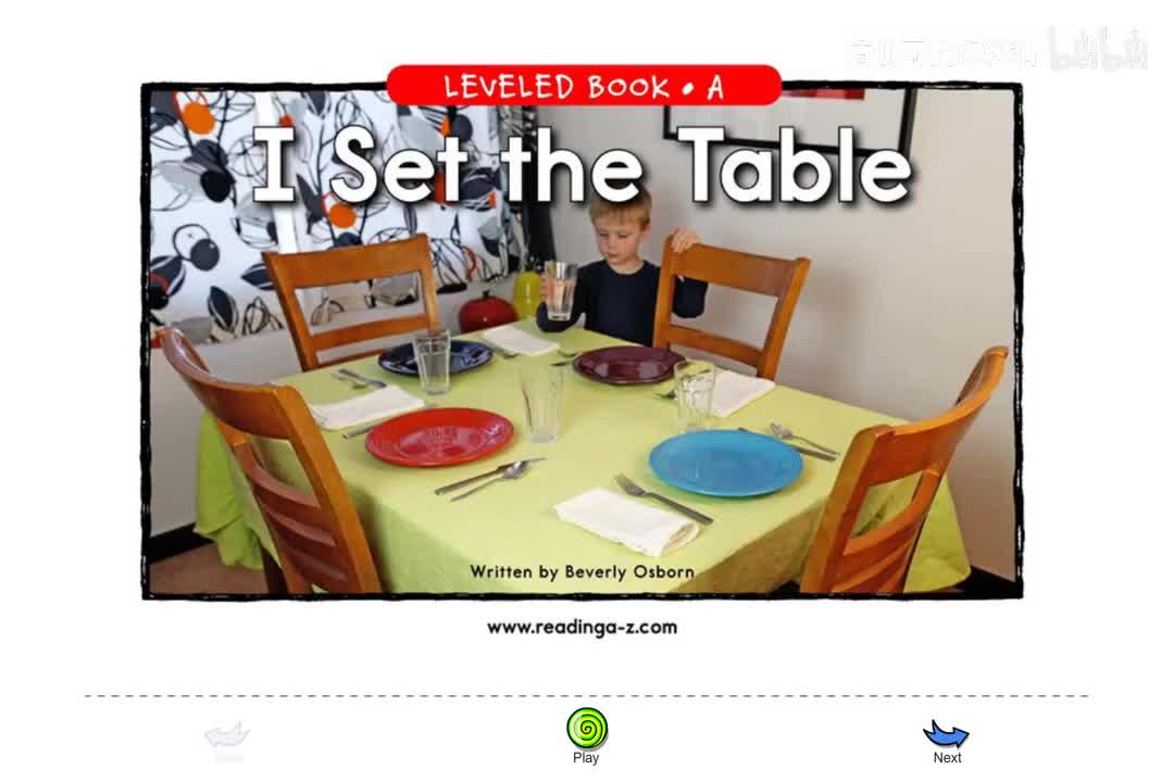 172-【072 A级】I Set The Table