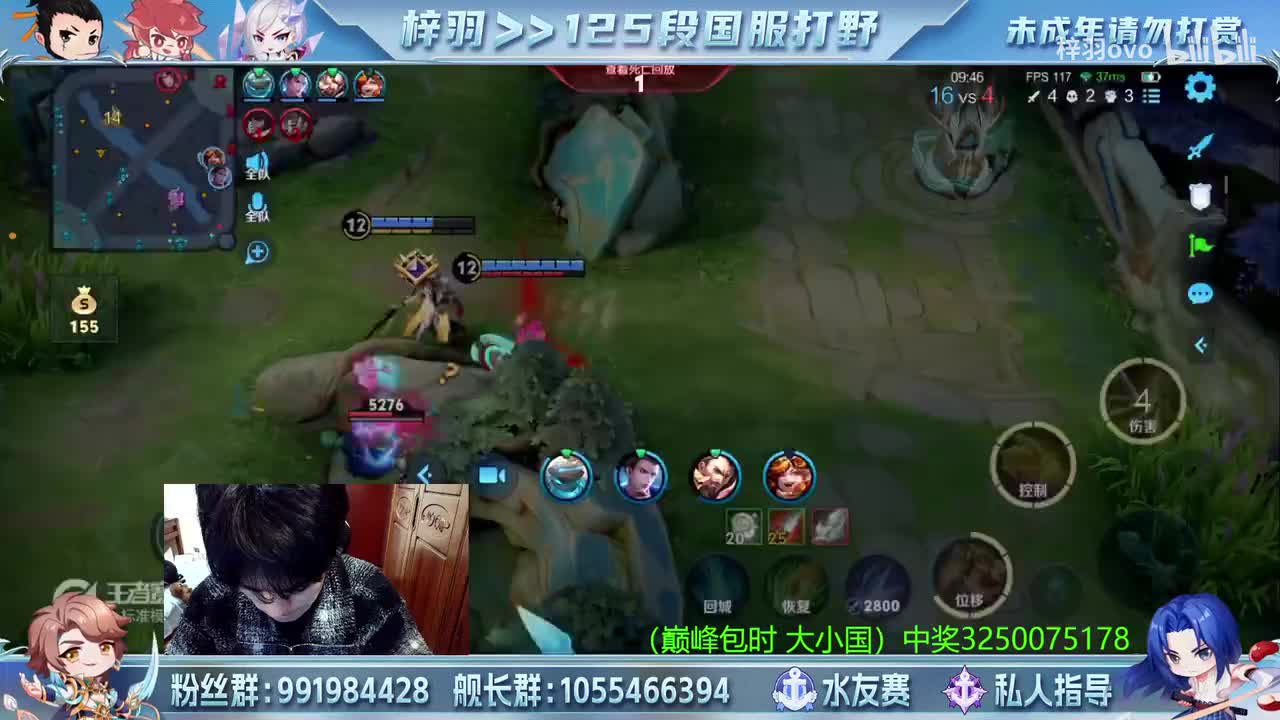 1-125段打野巅峰赛冲分