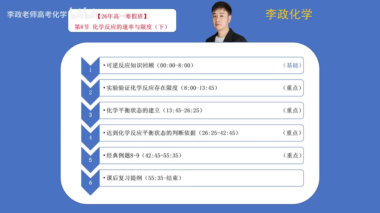08-2.第08讲 化学反应的速率与限度（下）