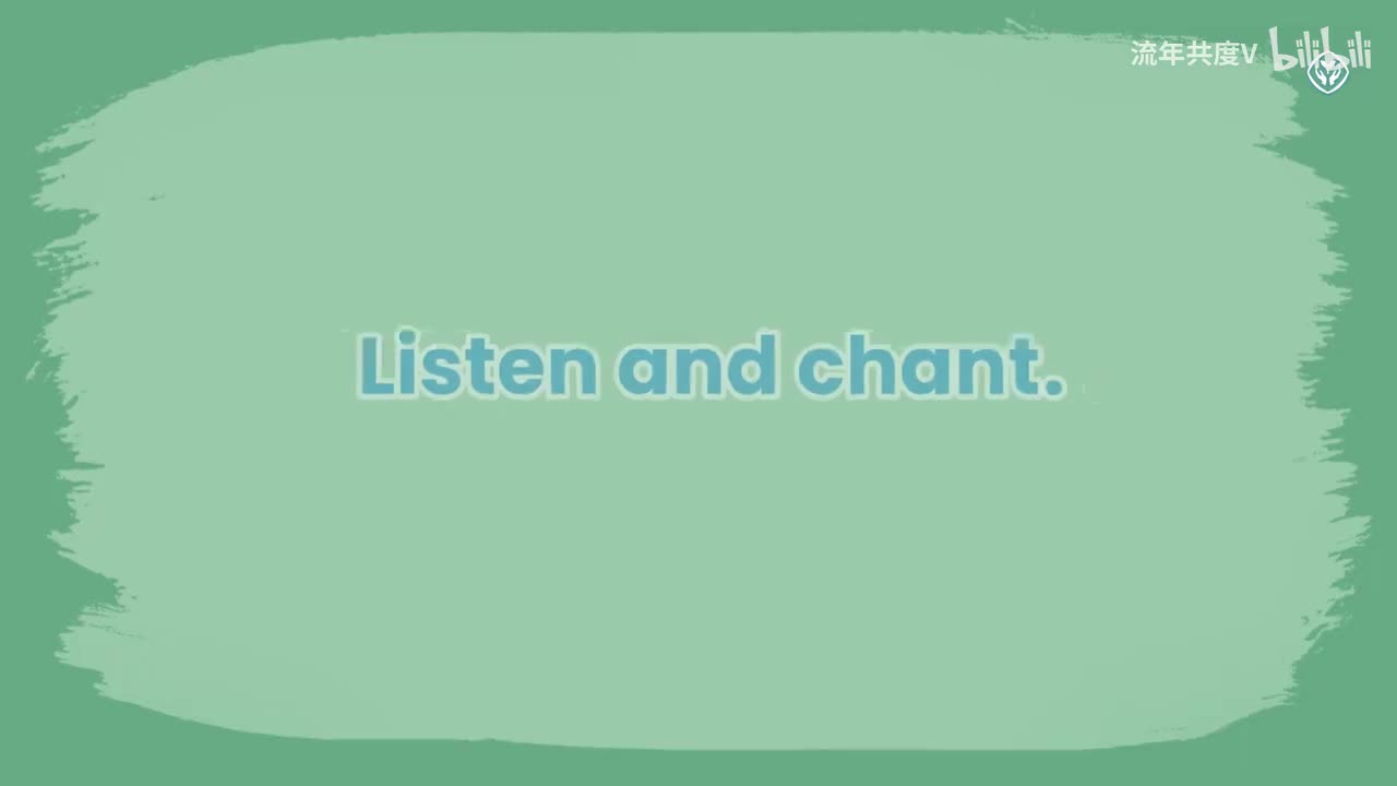 Revision 3:Listen and chant