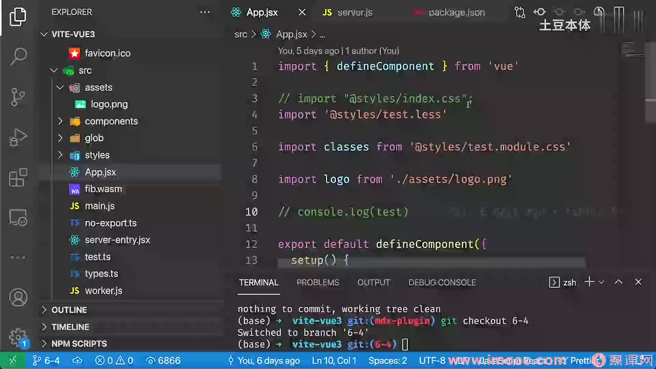 6-5 插件 Vue 版本基础实现