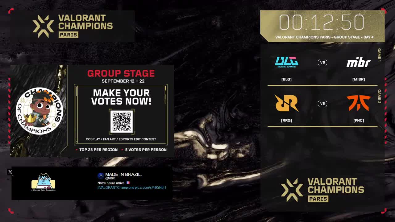 英 | D4 | BLG vs MIBR - RRQ vs FNC