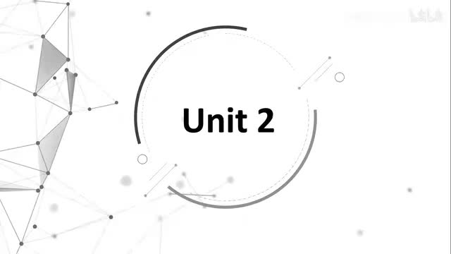 选择性必修三 Unit 2
