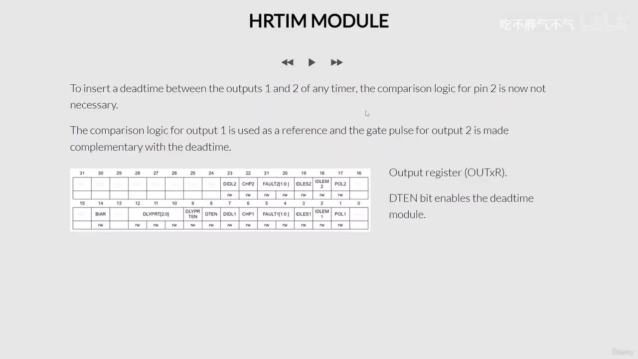 51 - Configuration and setup of the High Resolution Timer Module HRTIM part 4-