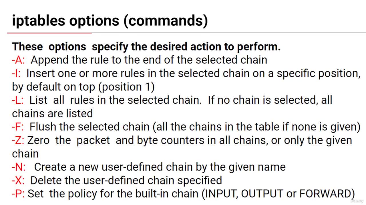 27_6. Iptables 选项（标志）- 第 1 部分-明文传输不