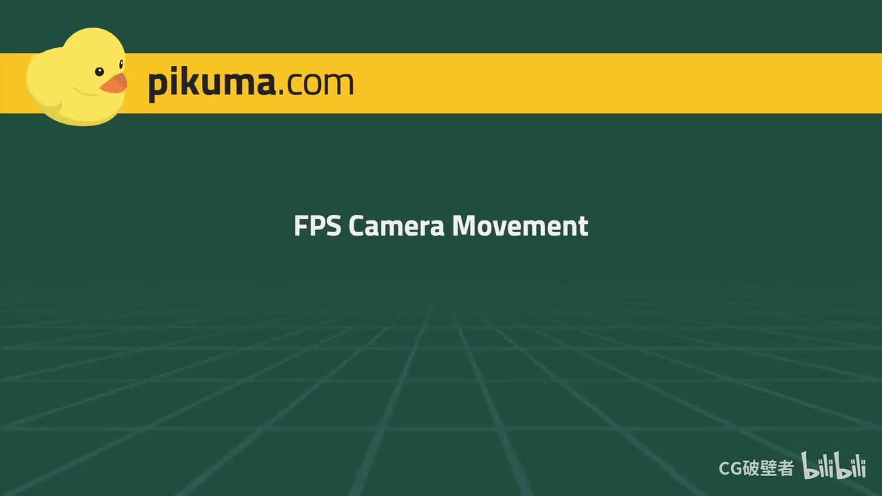 25.08 A Simple FPS Camera Movement