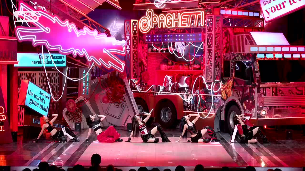'SPAGHETTI' 舞台直拍