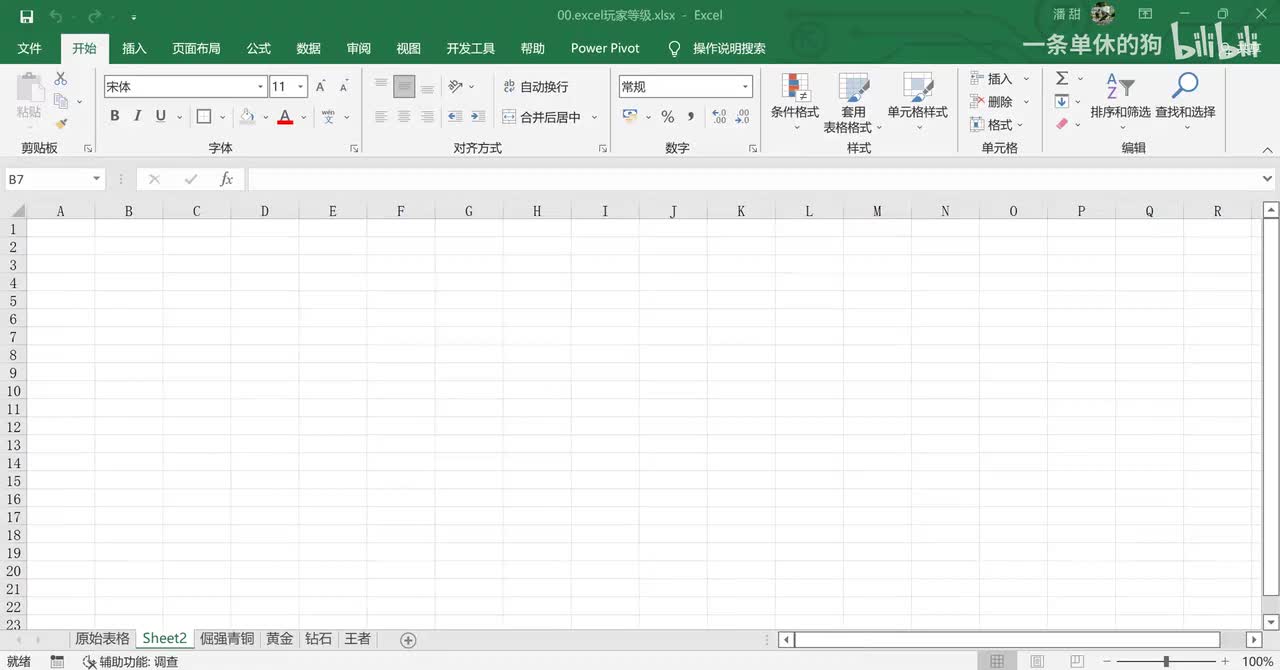 【Excel 数据分析】 1. Excel 基本操作：基础、数据条件格式、快捷键
