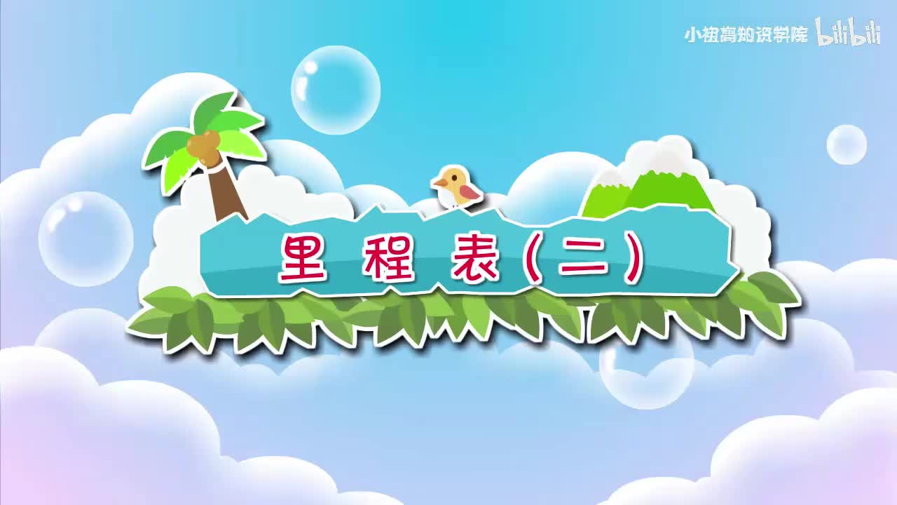 156-三年级上：12.里程表（二）