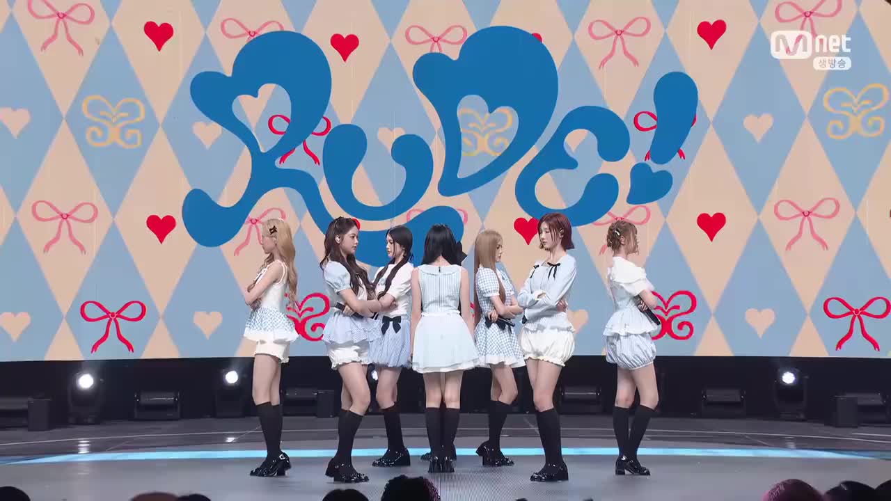 260312 Mnet M!Countdown Hearts2Hearts - Rude!