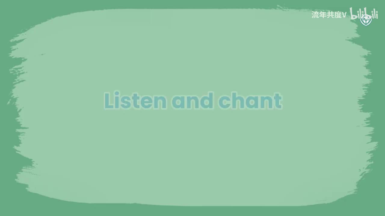 Unit6 开篇页 Listen and chant