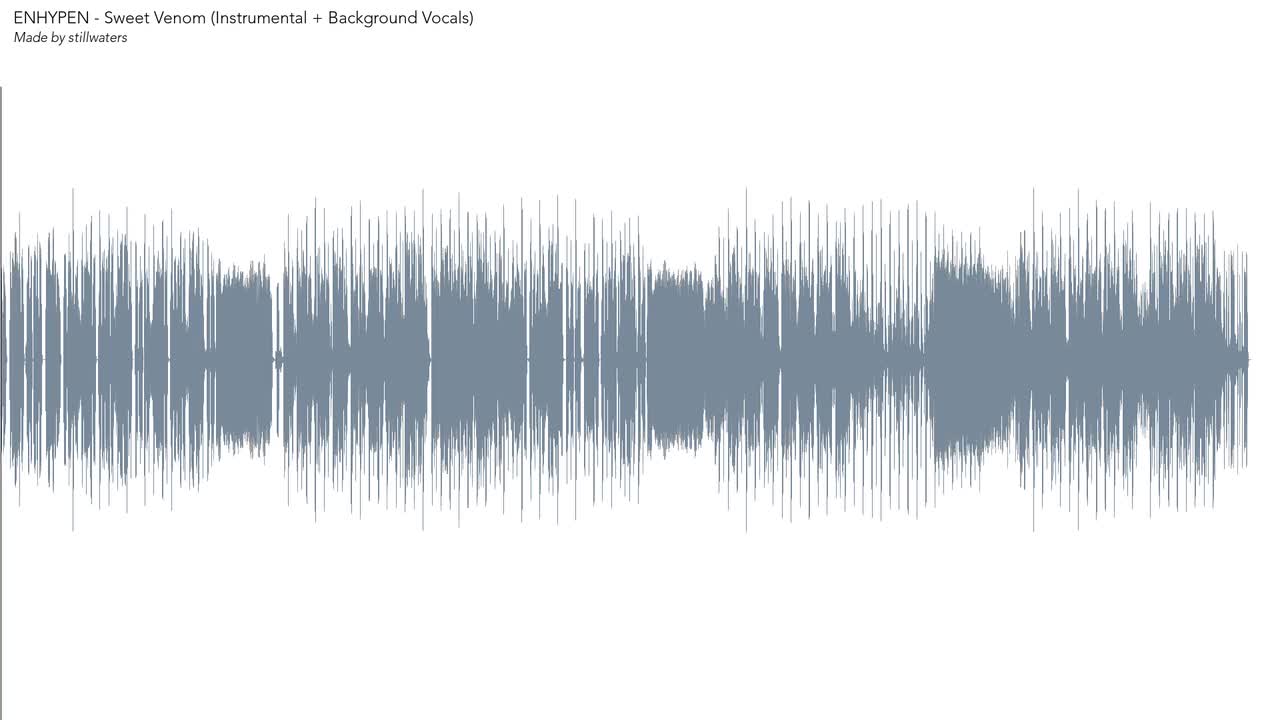 Sweet Venom (Instrumental + Background Vocals)