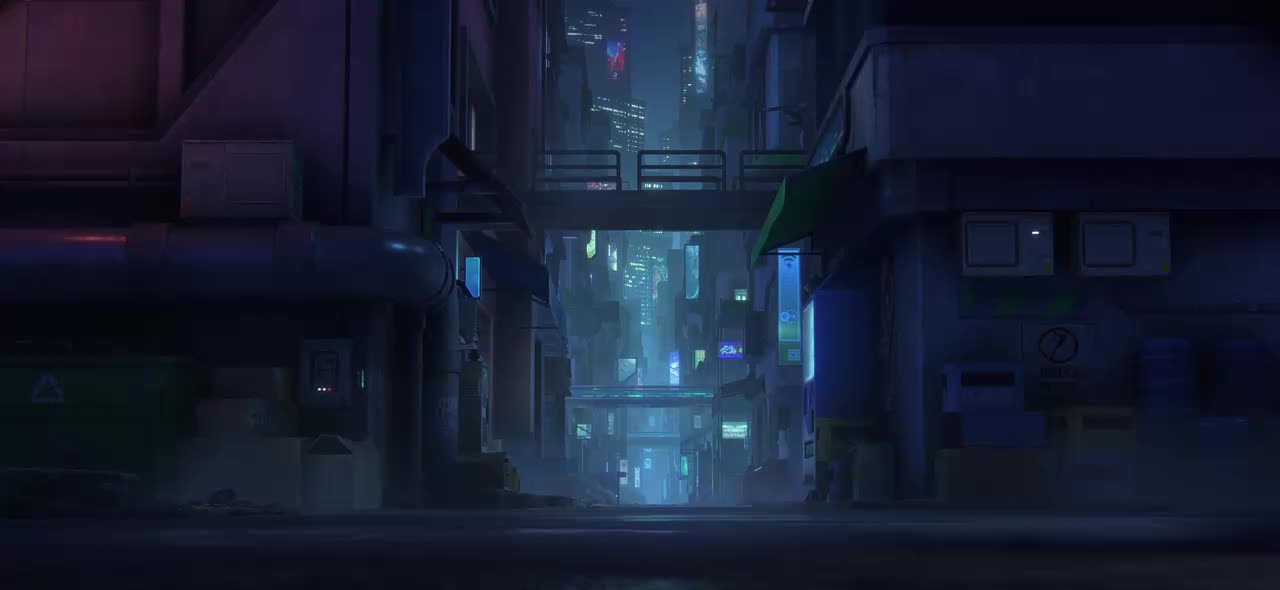 【英】《鸣潮》× 《赛博朋克：边缘行者》 联动PV | 暗巷怪谈