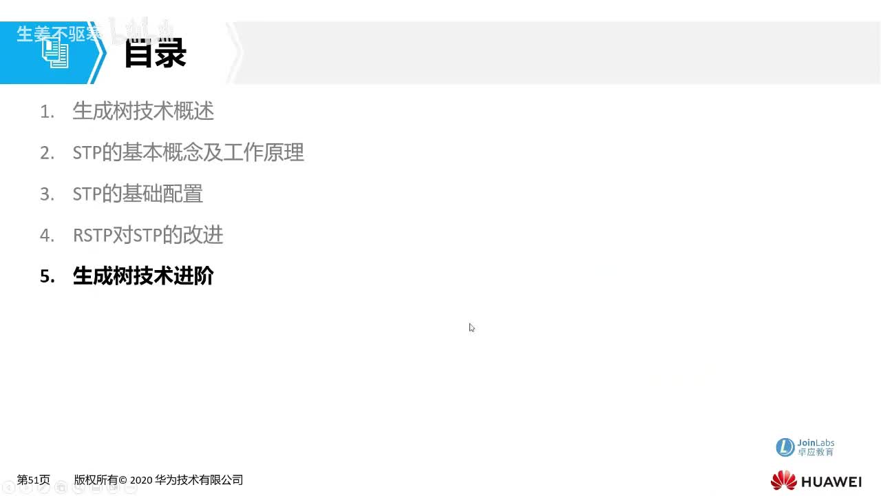 生成树进阶技术