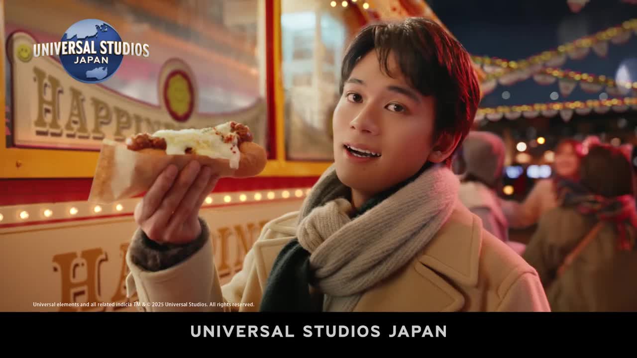 【ユニバーサル・クリスマス・ジョイ】TV CM 15秒 _ USJ(1080P_HD)