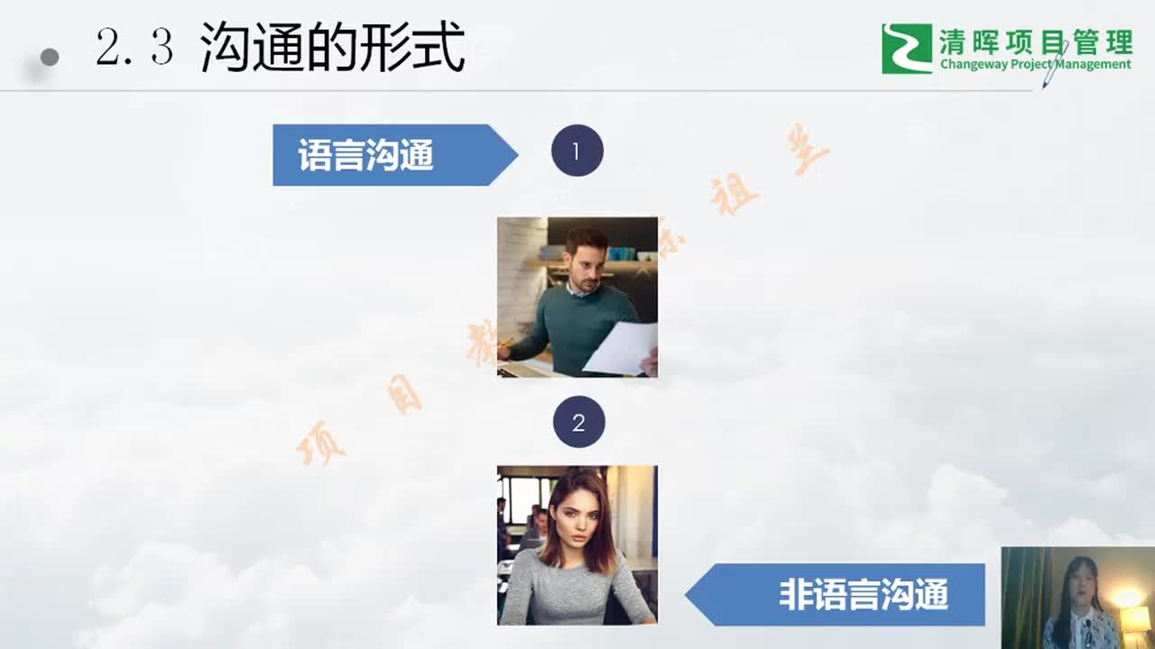 2.3、沟通的形式（语言和非语言）