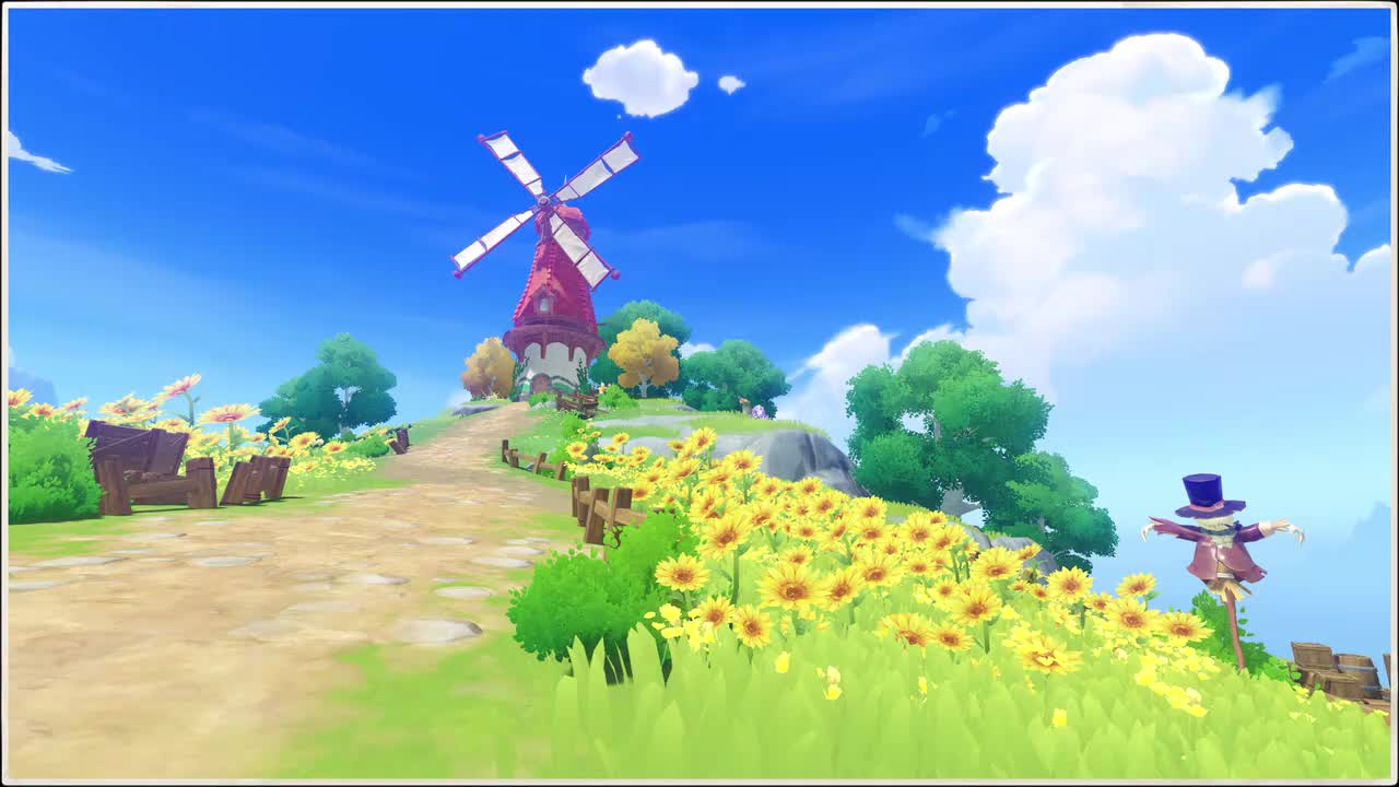 场景-向日葵海岸-昼（向日葵转转）
