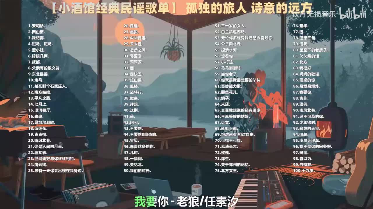 087. 老狼、任素汐 - 我要你