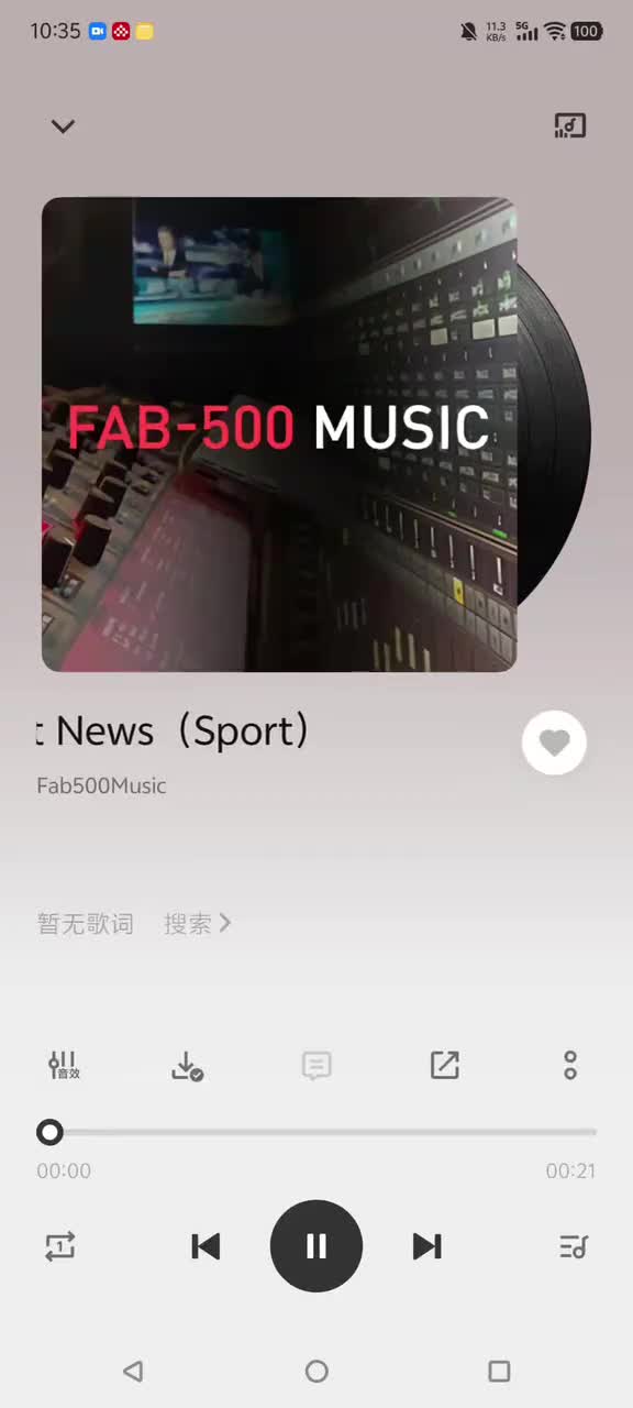 上一P的Underscore版——Fab-500 Music-Headlight News(Sport)