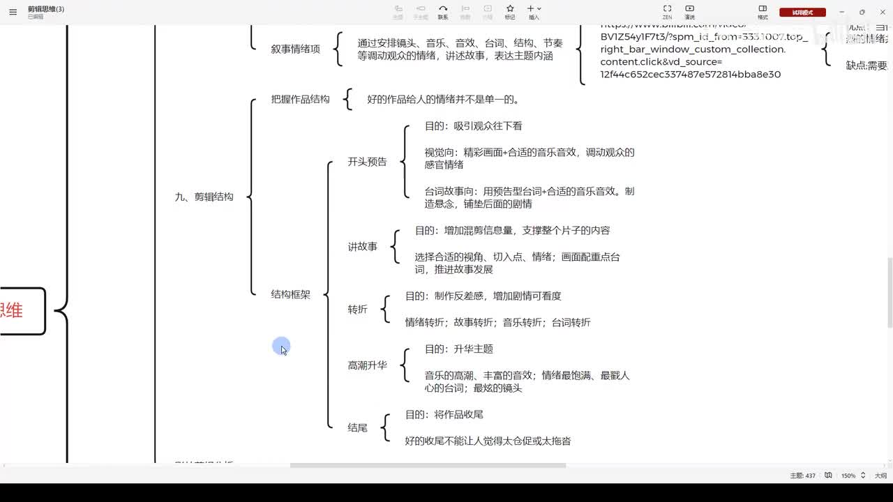 【剪辑思维篇】剪辑结构