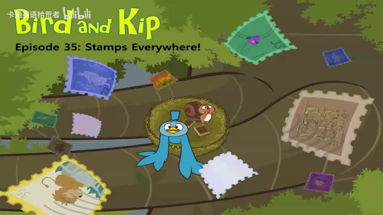 035_Bird and Kip 35_Stamps Everywhere!