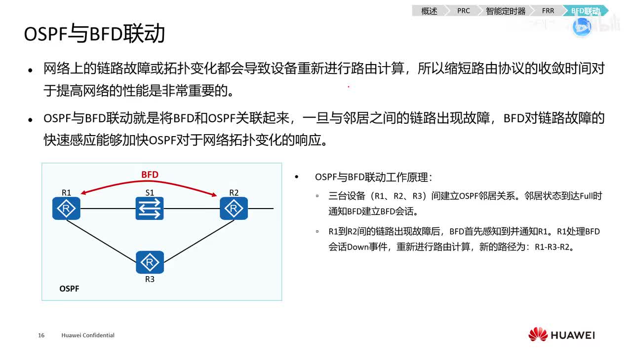【网工高级篇】5.ospf与BFD联动