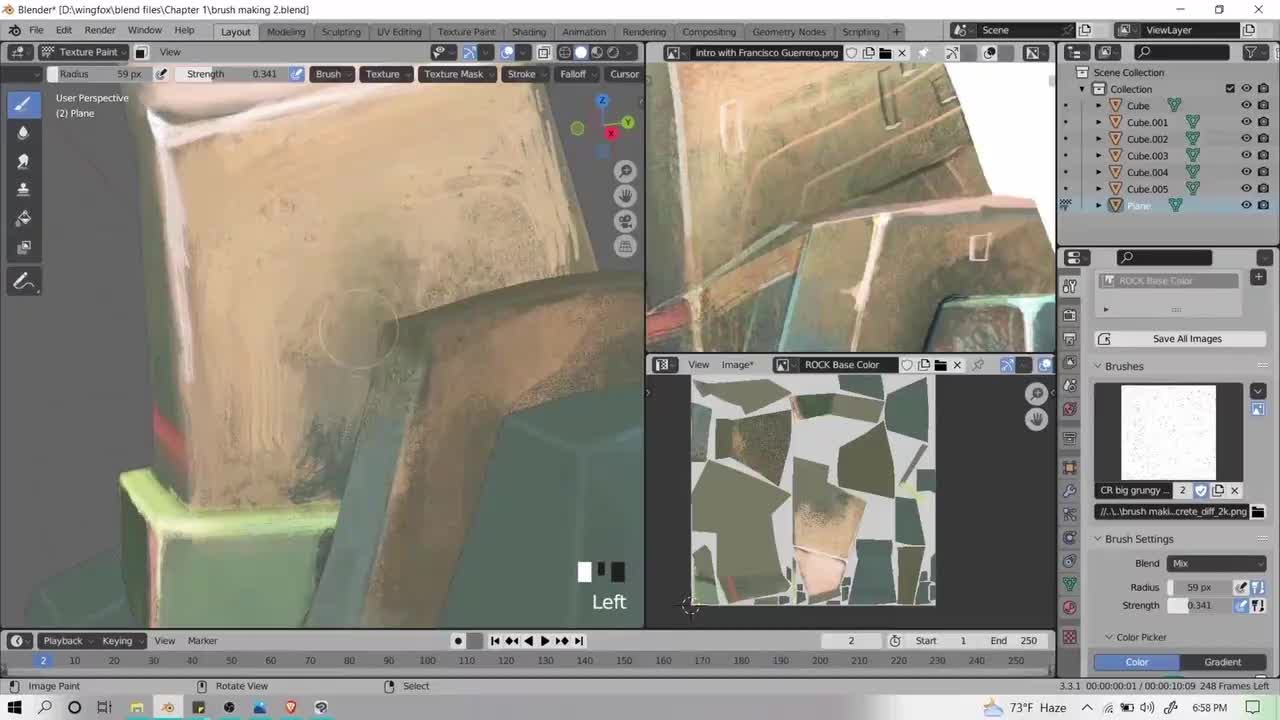 5 blender brush mechanics