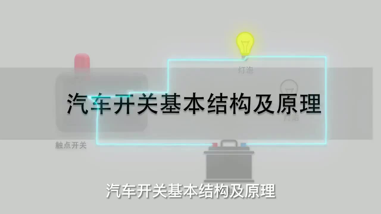 09 汽车开关基本结构及原理