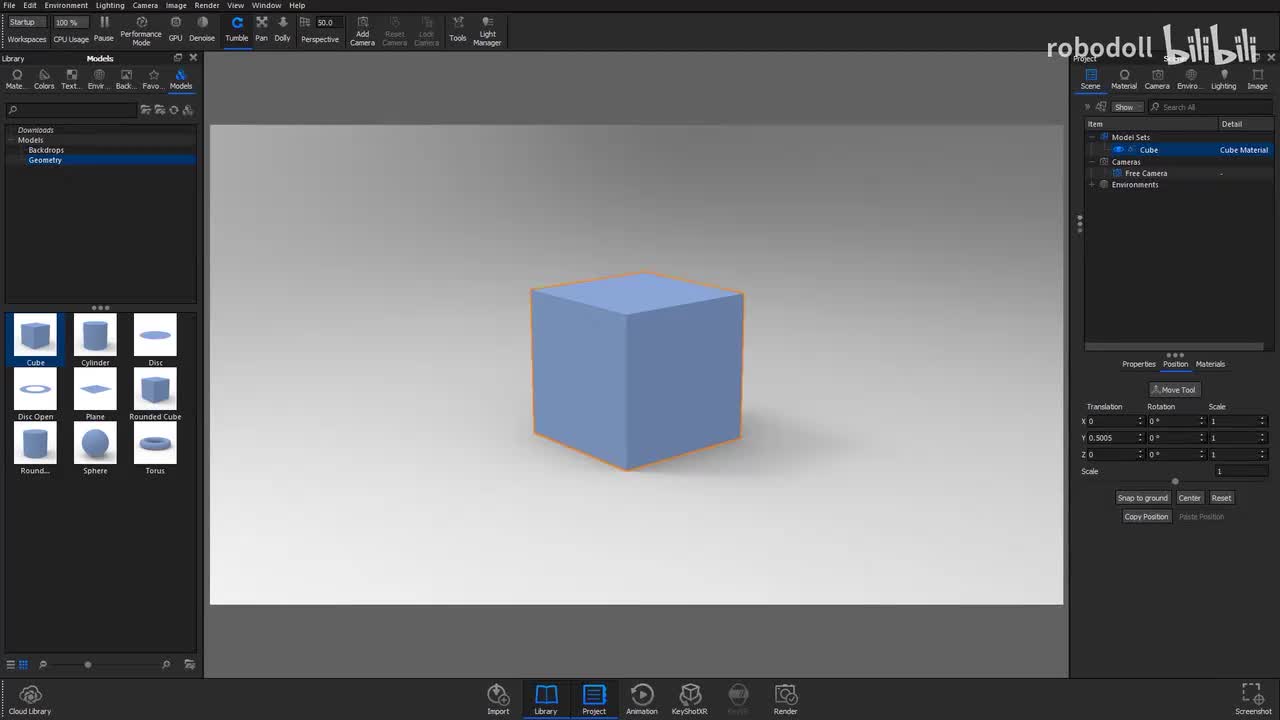 04 模型位移操作