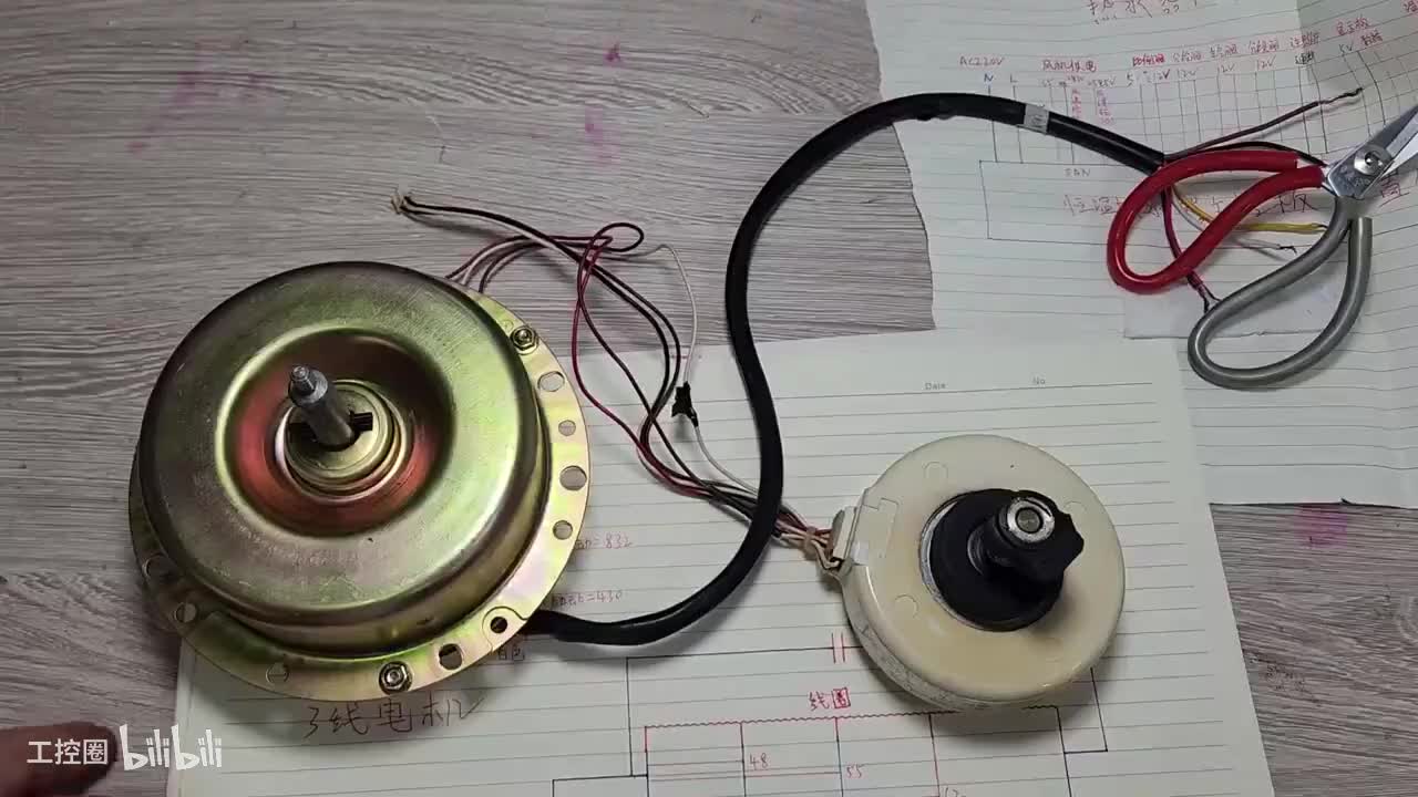 14-三线异步电机及多线异步电机接线及测试方法