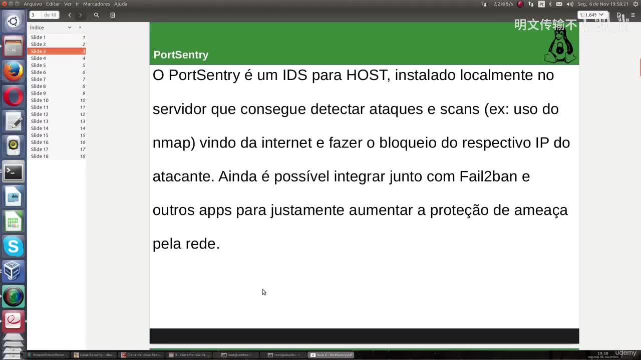 32_2 - PortSentry_明文传输不