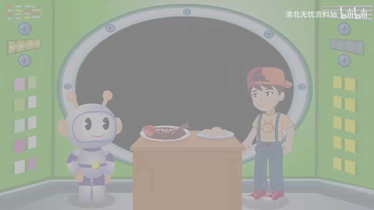 35.二年级（下）03.飞船里的盛宴：《千人糕》《中国美食》-高清 1080P