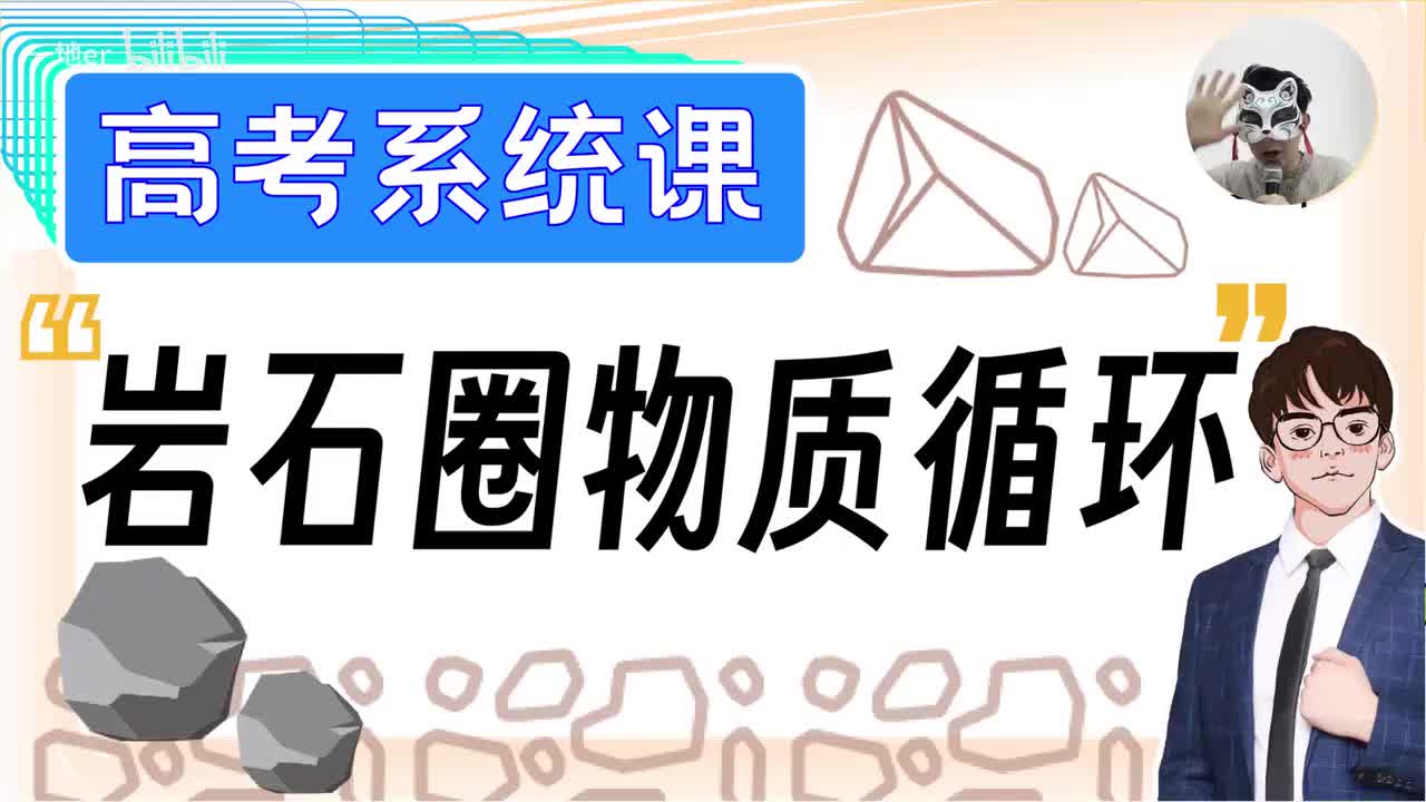 8.2【塑造地表形态的力量 | 基础知识】岩石圈物质循环「新版」