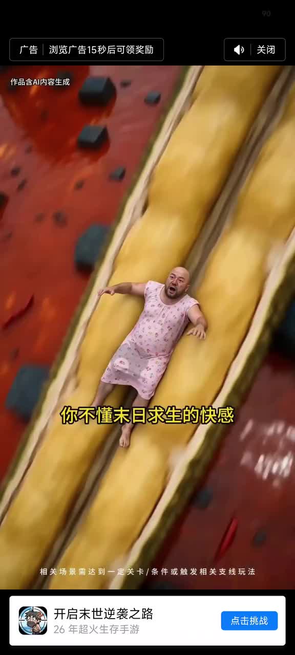 极限挑战3-a（榴莲滑梯）