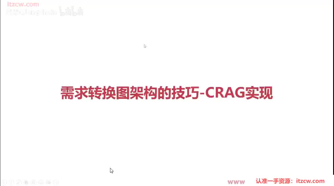 6-2-10 需求转换图架构的技巧-CRAG实现