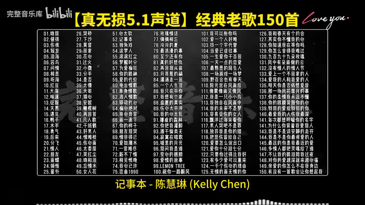 52.记事本 - 陈慧琳