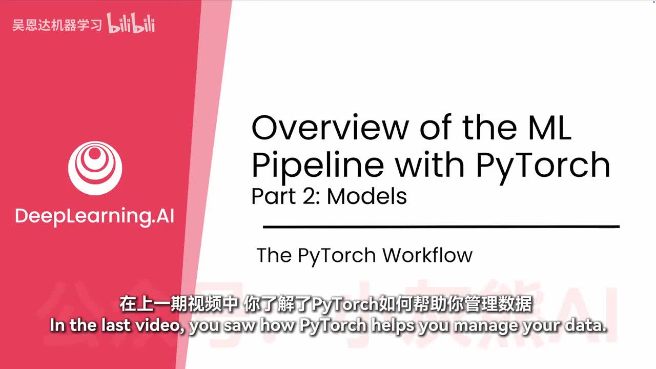 2-3使用pytorch的ML管道：模型