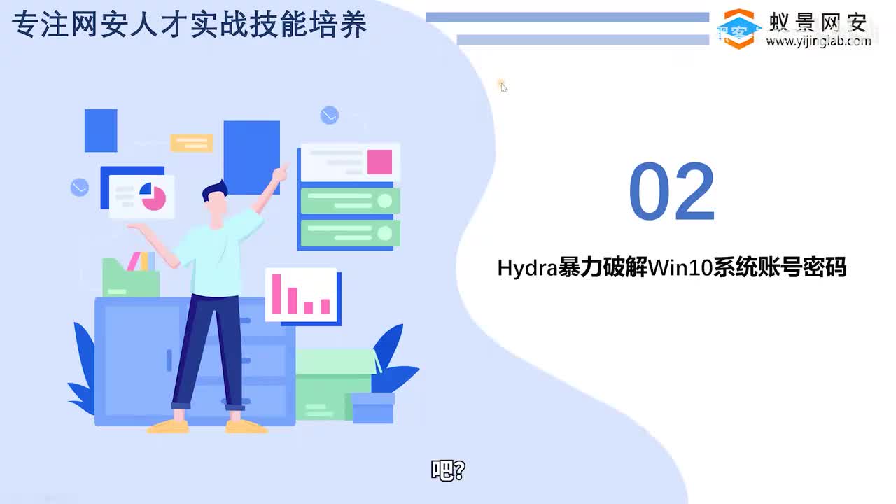 Hydra暴力破解Win10系统账号密码