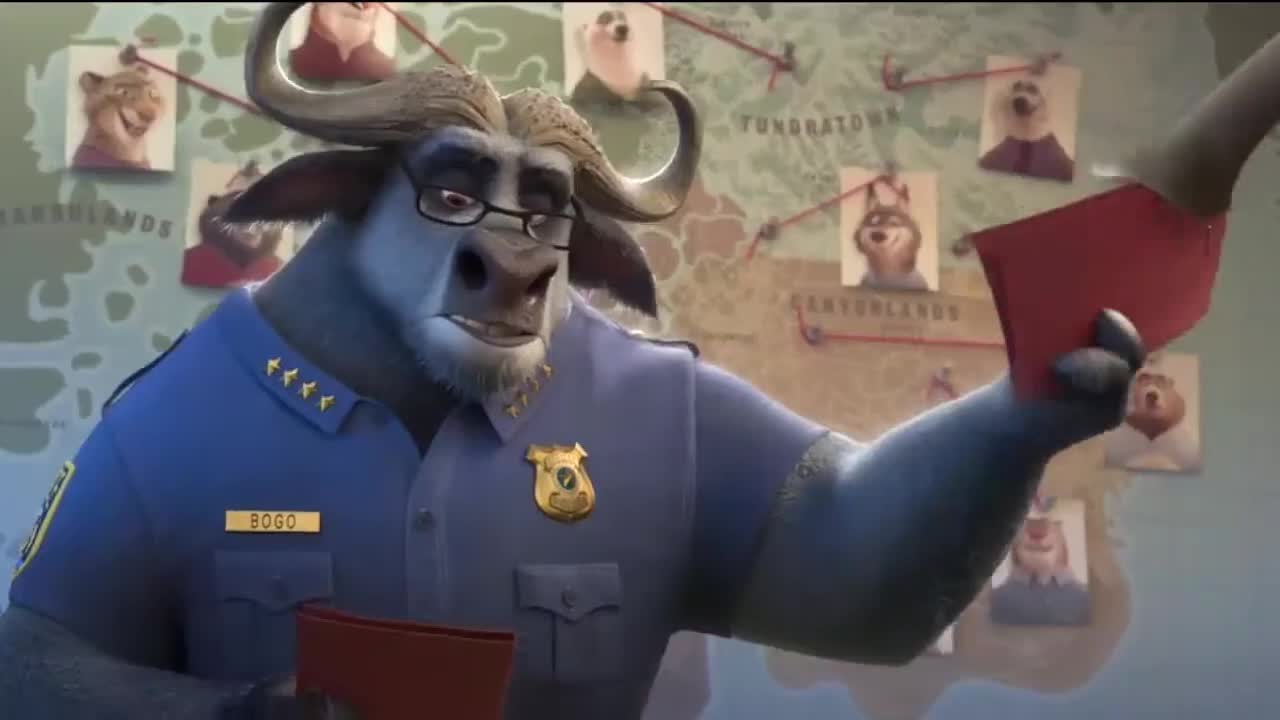 【疯狂动物城】19 朱莉被分配“交通警察”