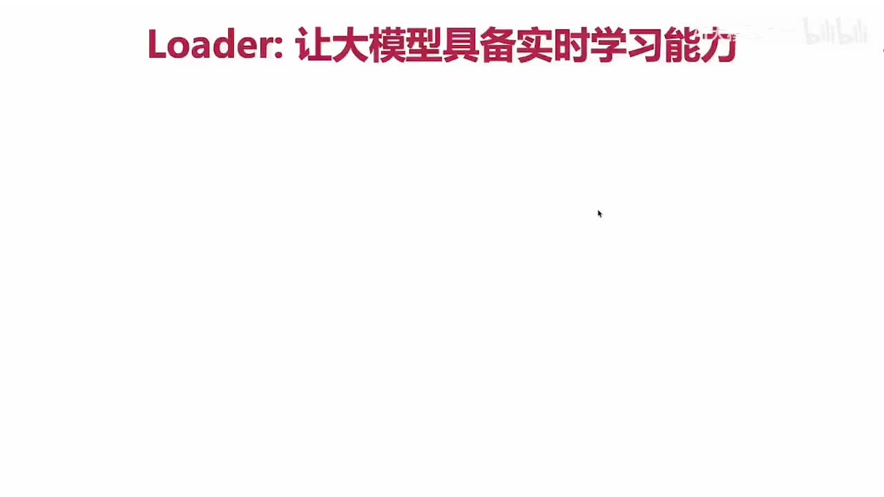 46. loader：让大模型具备实时学习的能力