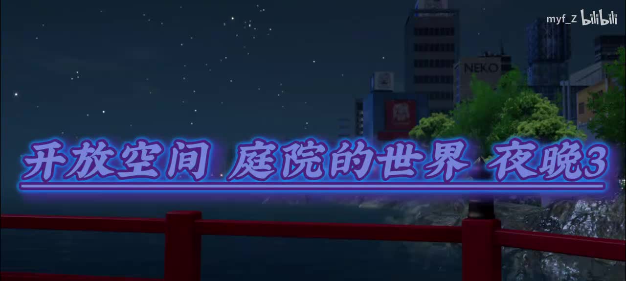 庭院的世界 夜晚3