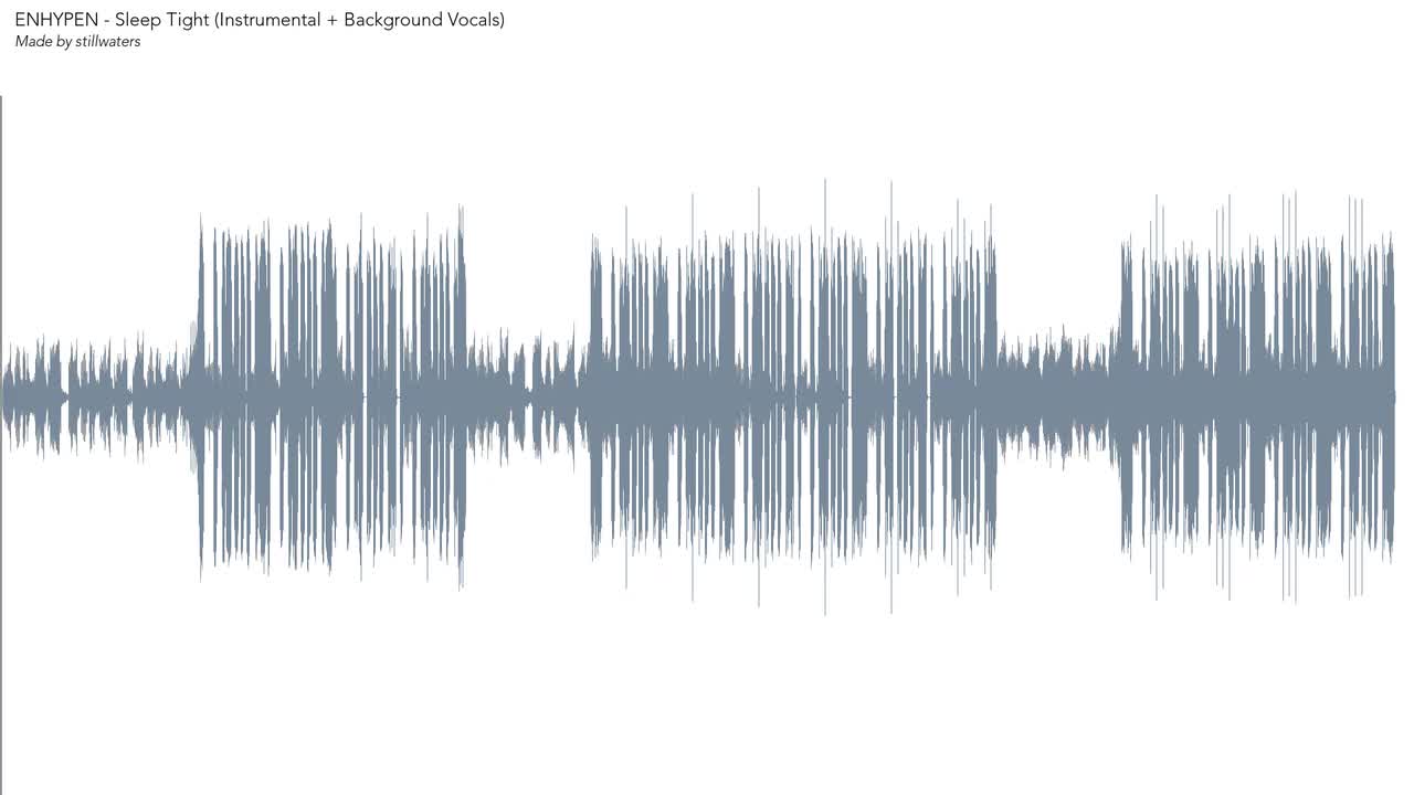 Sleep Tight (Instrumental + Background Vocals)