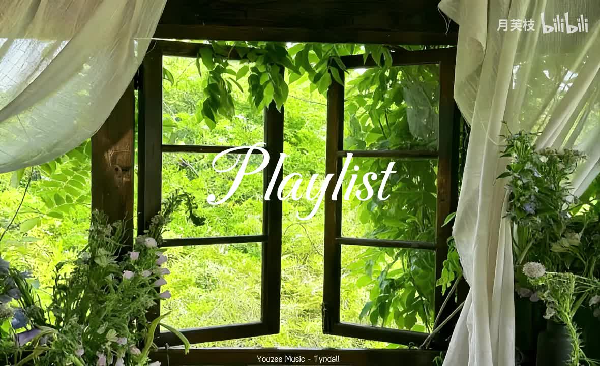 【Playlist】“绿窗藏翠 帘卷清风”丨纯音乐丨雨声丨工作 放松 学习丨图书馆 自习室丨自律 耳机丨歌单