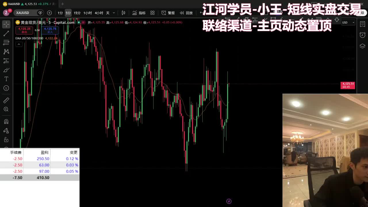交易员江河直播回放（2026.10.8）