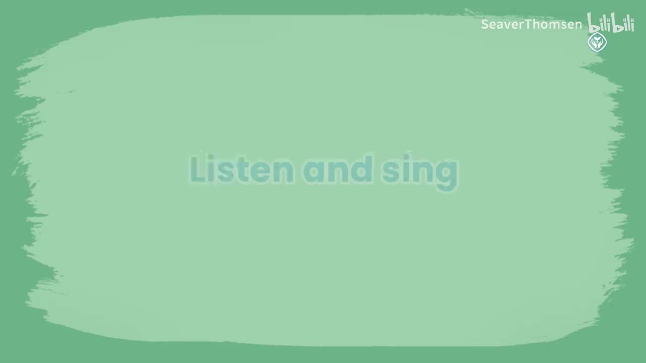 四上U5 开篇页Listen and sing