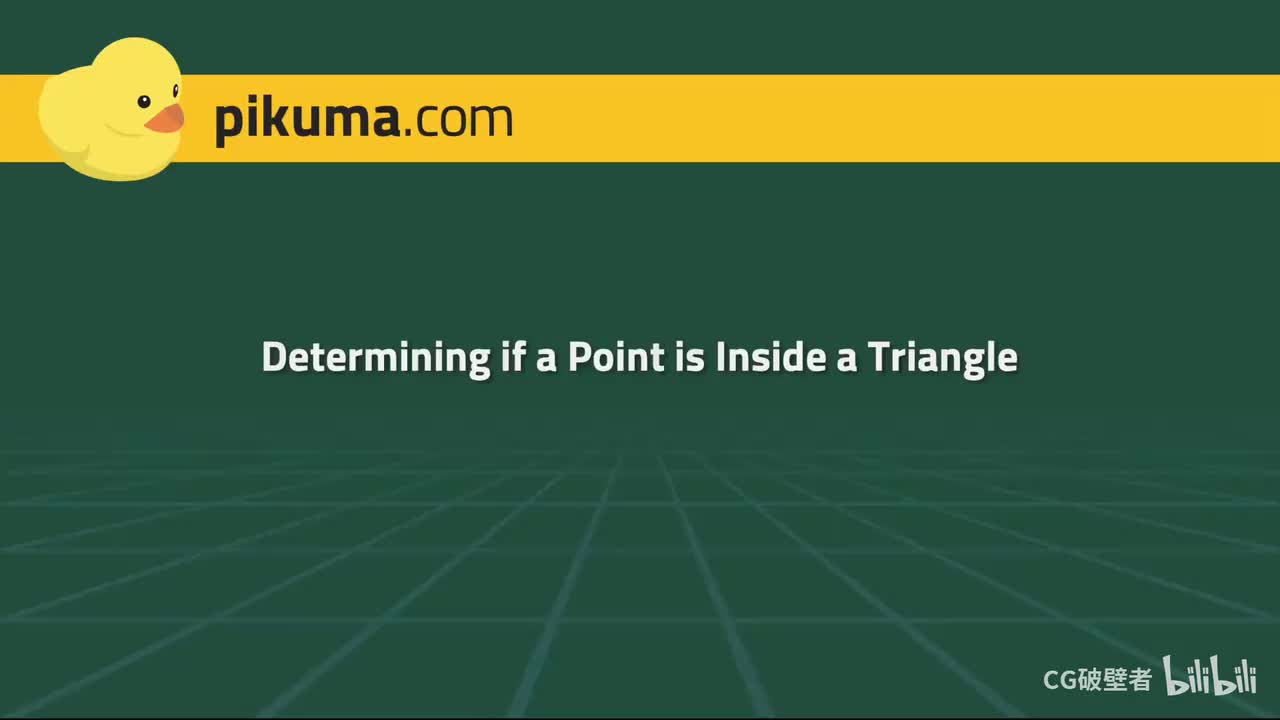 29.04 Determining Point Inside Triangle