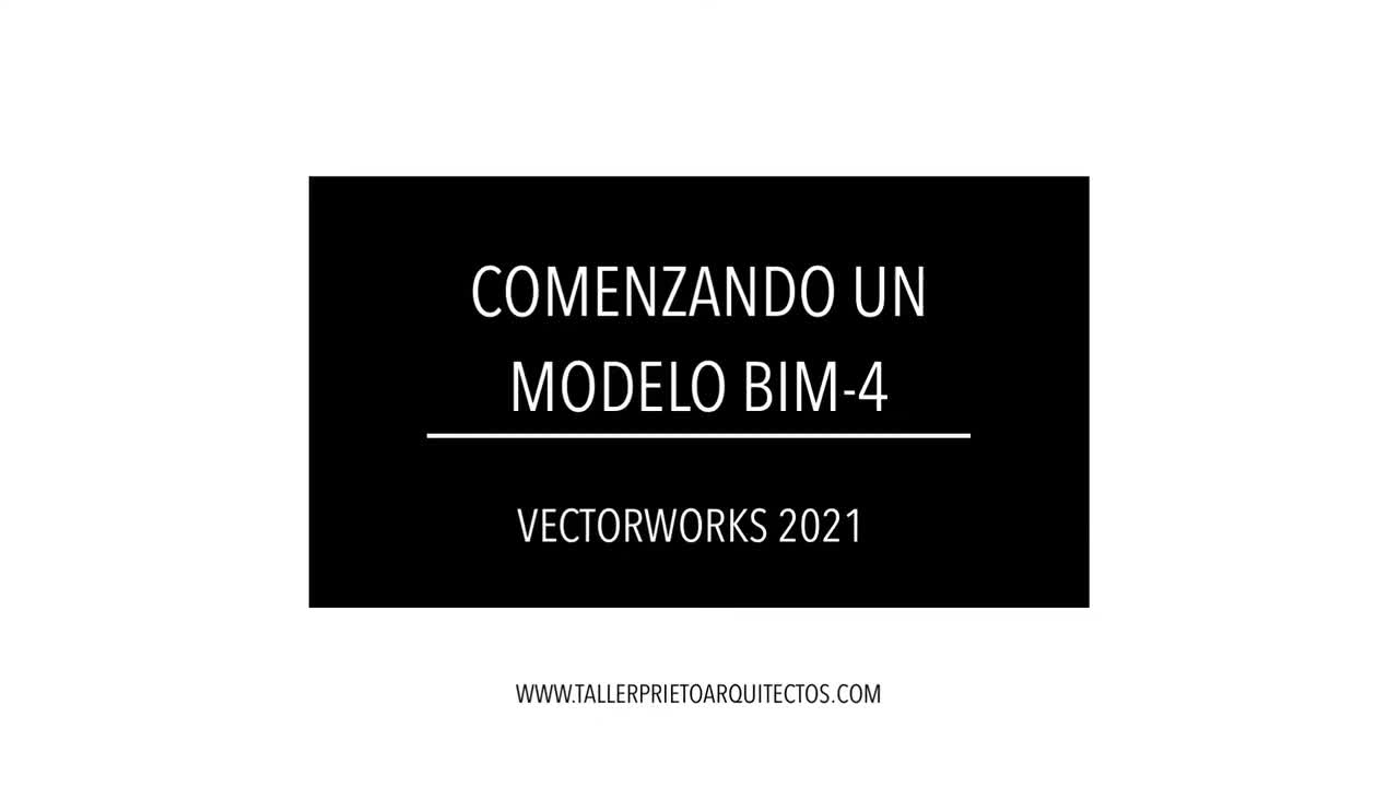 【Vectorworks】Pablo Prieto_ 小住宅 BIM parte 4
